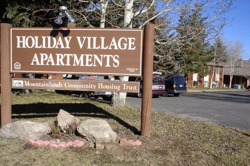Holiday Village Apartments - community housing project by Mountainlands Community Housing Trust