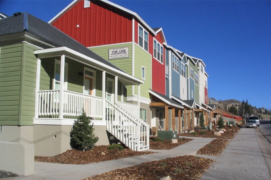 The Line Condominiums - community housing project by Mountainlands Community Housing Trust