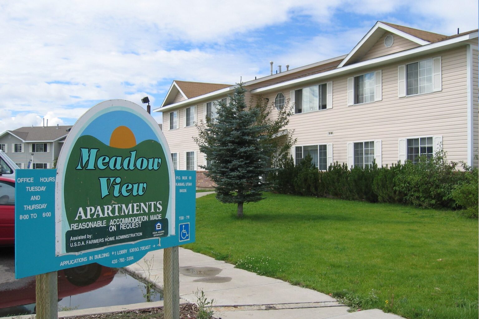 Meadow View Apartments - community housing project by Mountainlands Community Housing Trust