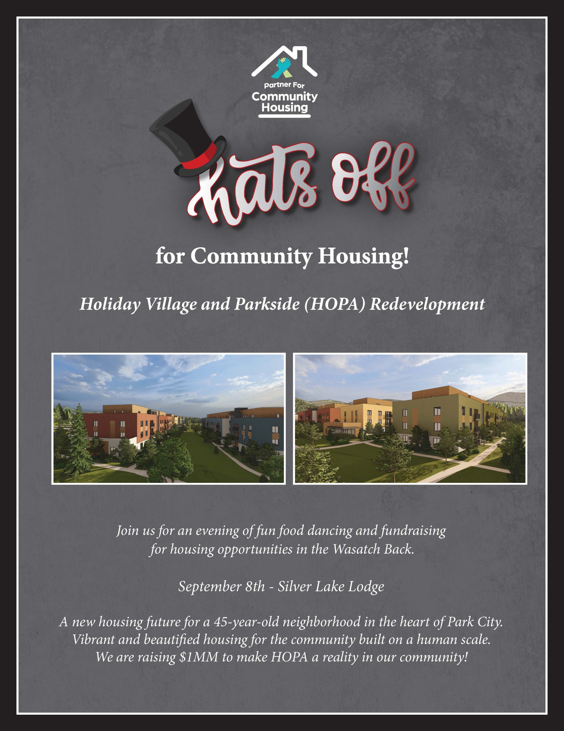 Hats off to Community Housing Fundraiser | Mountainlands Community ...
